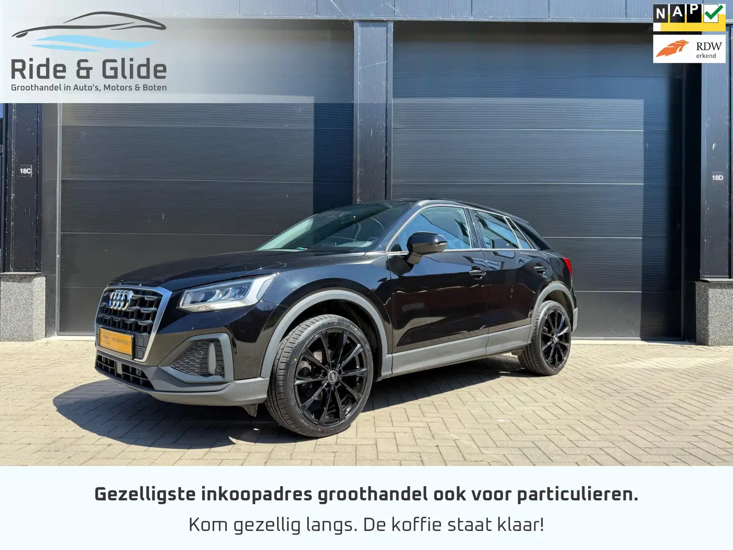 Audi Q2 35 TFSI S Edition 2022 automaat navi 19 inch GARAN Zwart - 1