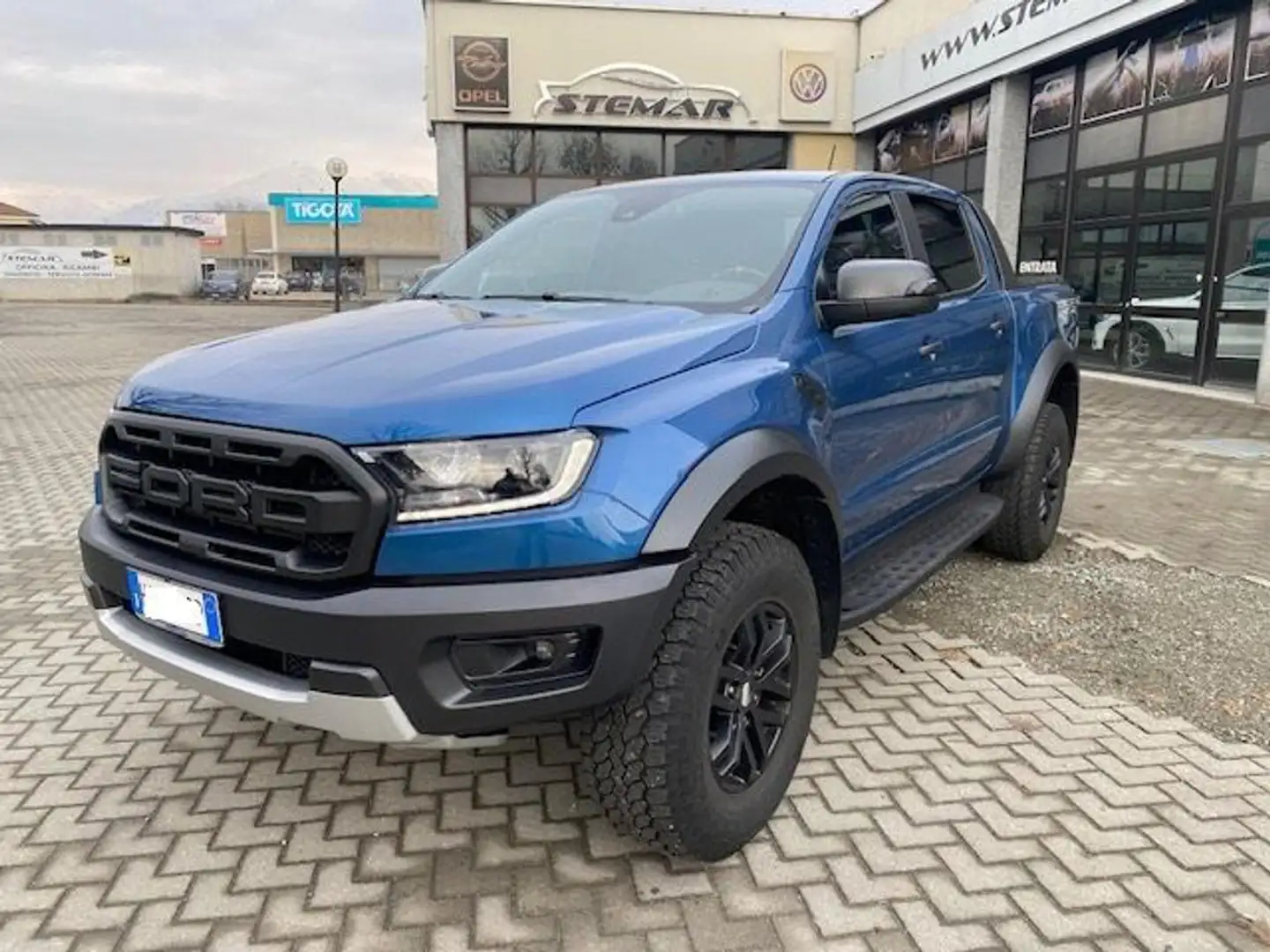 Ford Ranger Raptor 2.0 aut. 213 CV Navi Gancio Traino come nuovo ! Bleu - 1