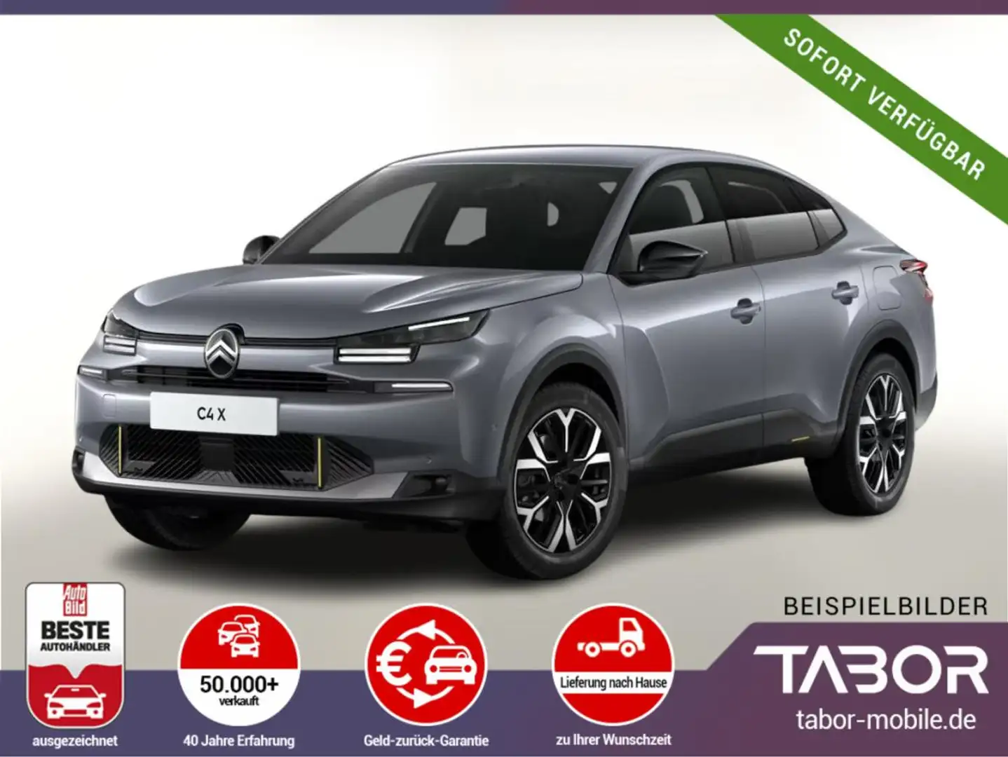 Citroen C4 X MHEV 145 eDSC6 MAX FACELIFT Nav Kam ACC Key Grau - 1