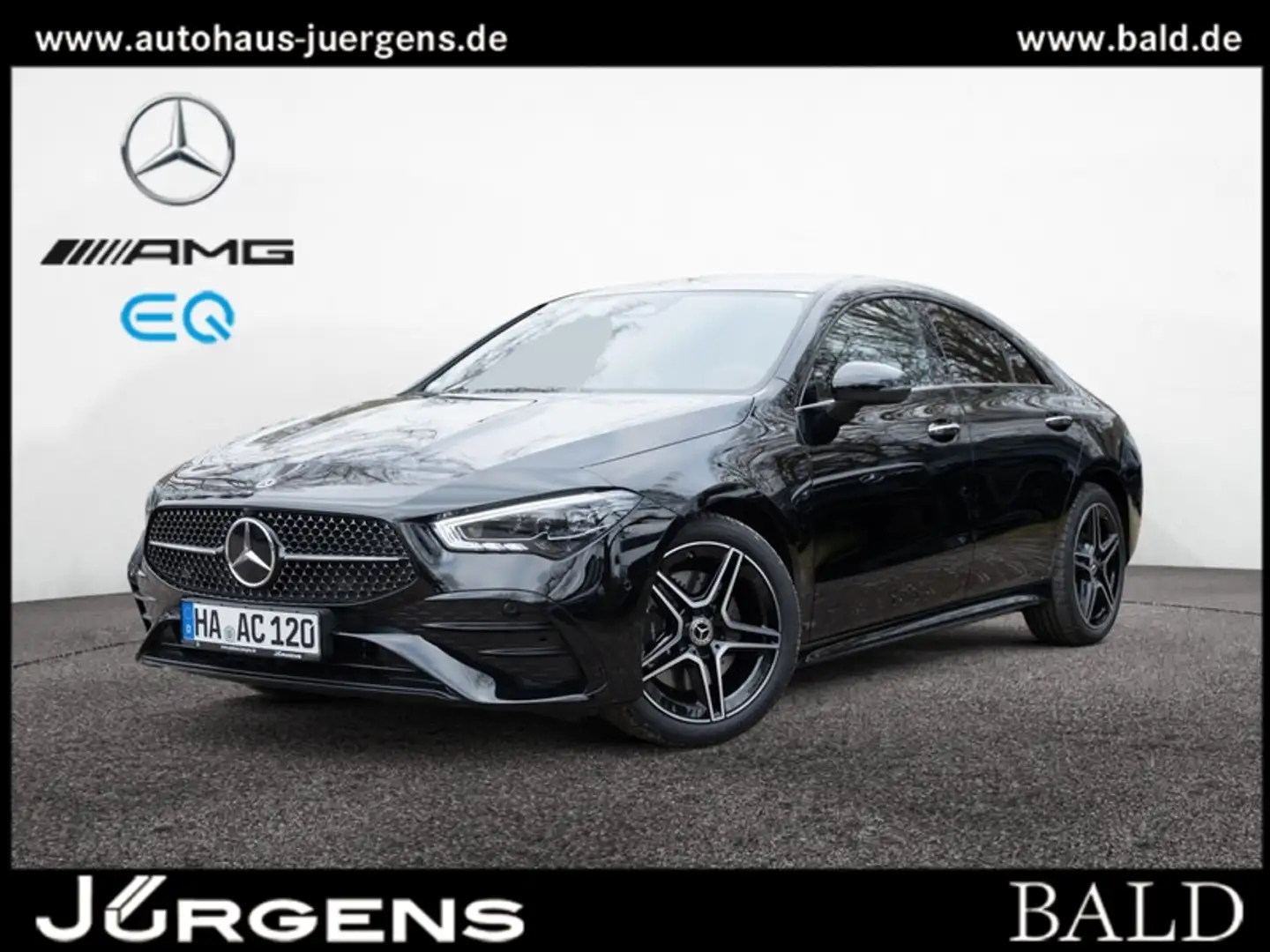 Mercedes-Benz CLA 200 Coupé AMG-Sport/MLB/Pano/Night/Totw/Keyl Schwarz - 1