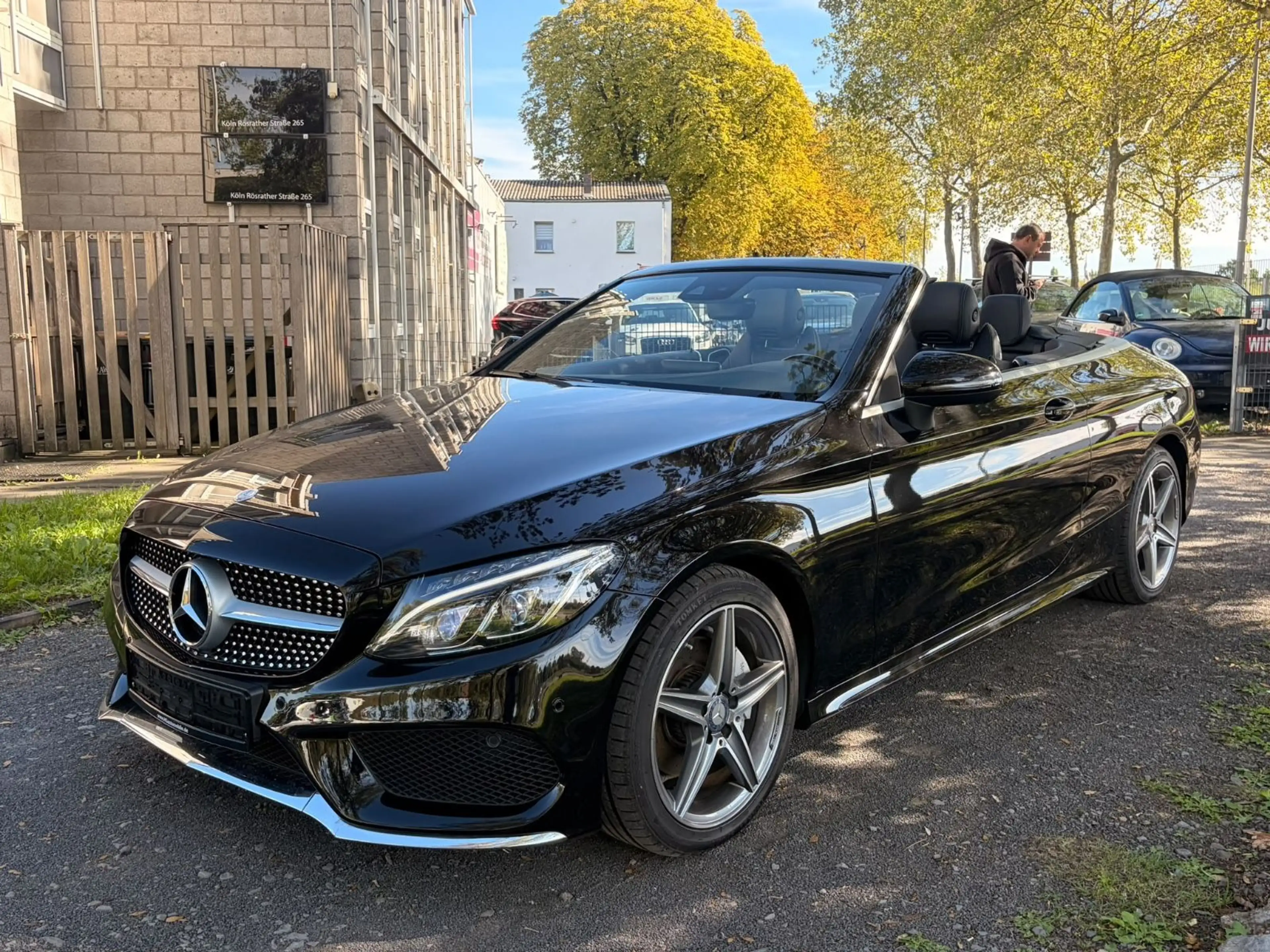 Mercedes-Benz C 220 d Cabrio  AMG Line *60.000km* EU6* Auto. — photo 4