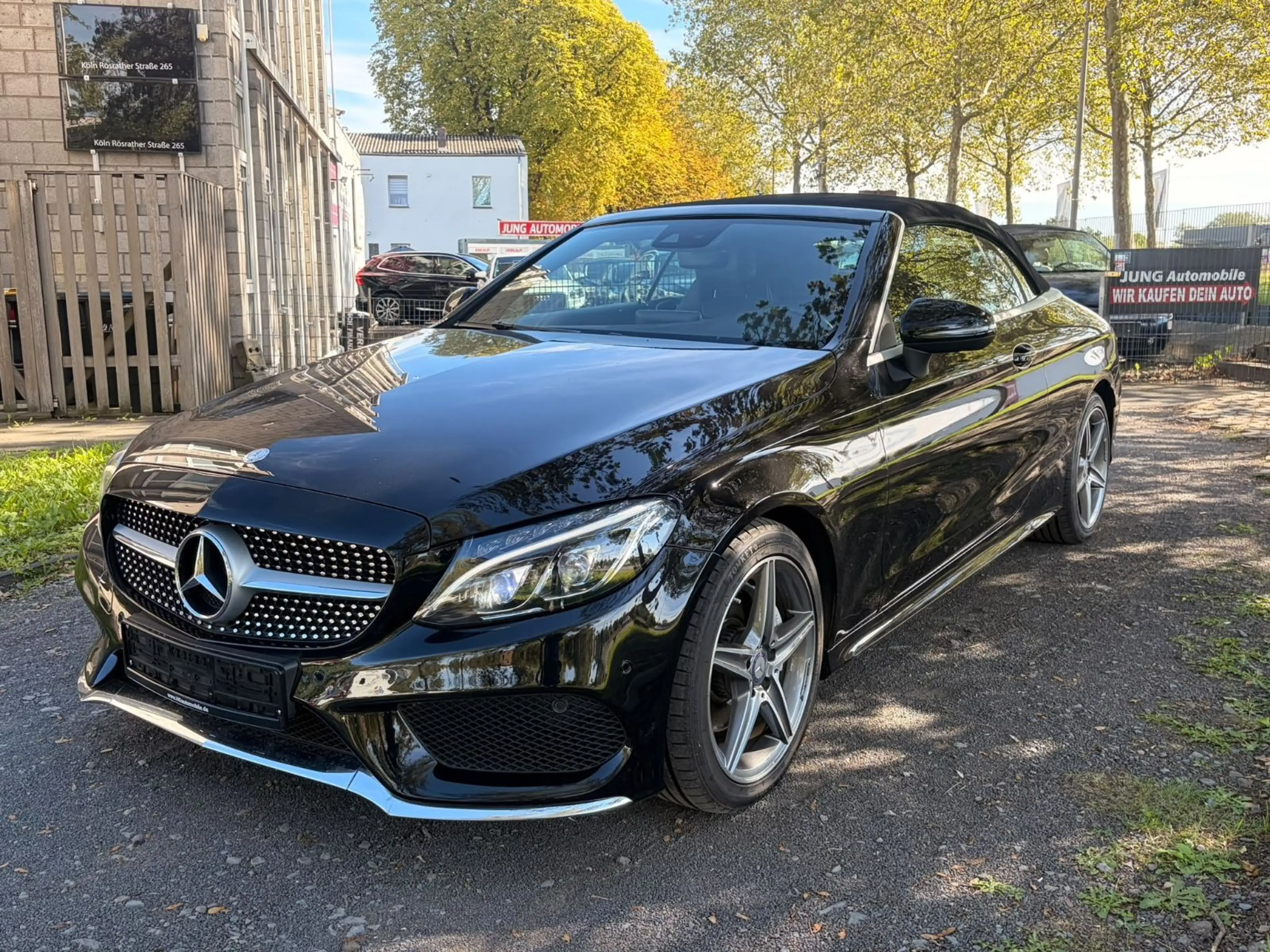 Mercedes-Benz C 220 d Cabrio  AMG Line *60.000km* EU6* Auto. — photo 13