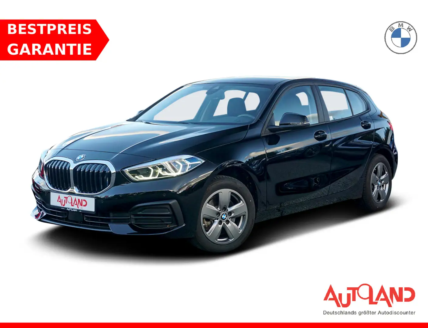 BMW 118 118i Advantage Navi PDC LED Android Apple DAB Noir - 1