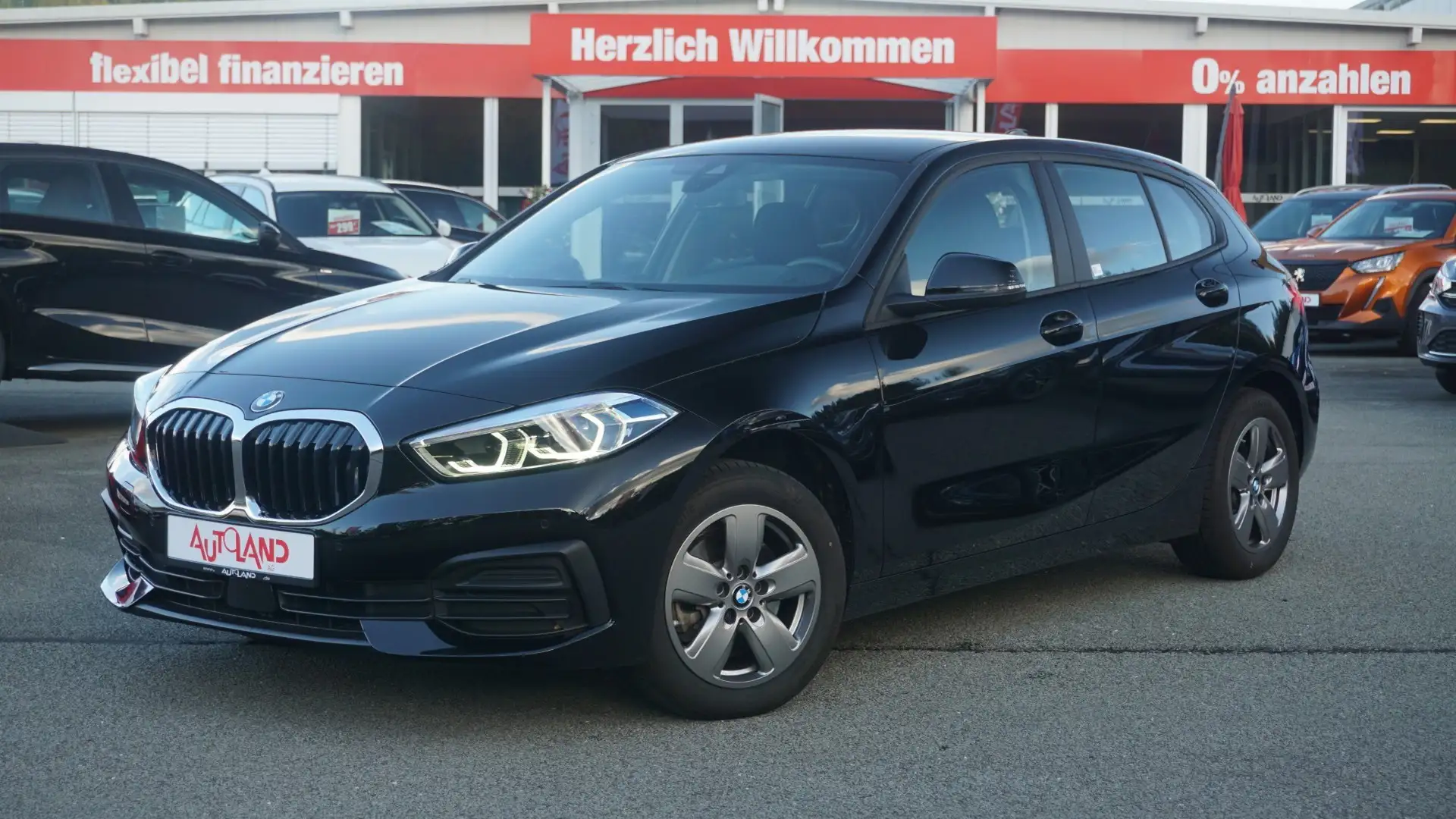 BMW 118 118i Advantage Navi PDC LED Android Apple DAB Noir - 2