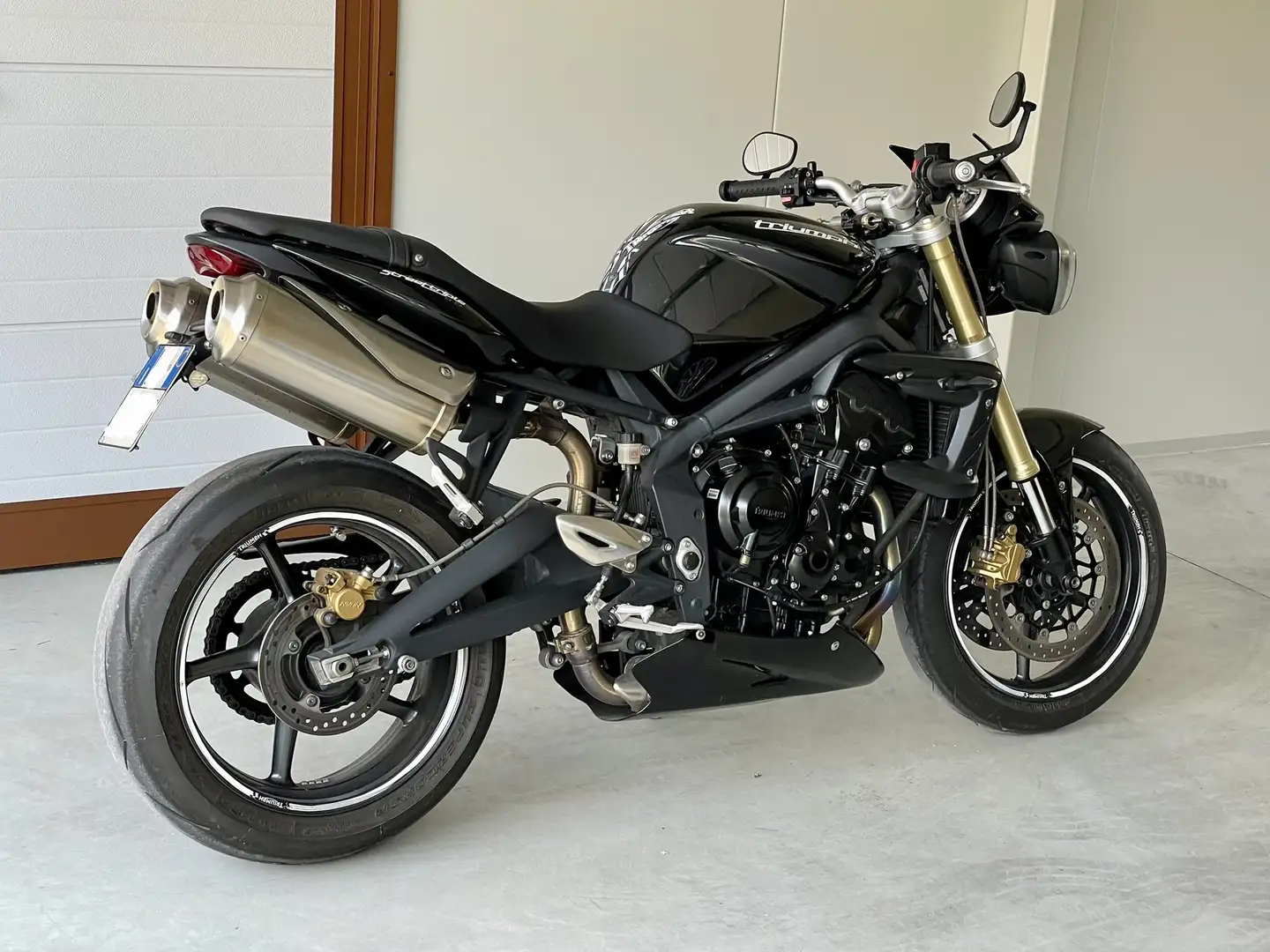 Triumph Street Triple 675 S Negru - 1