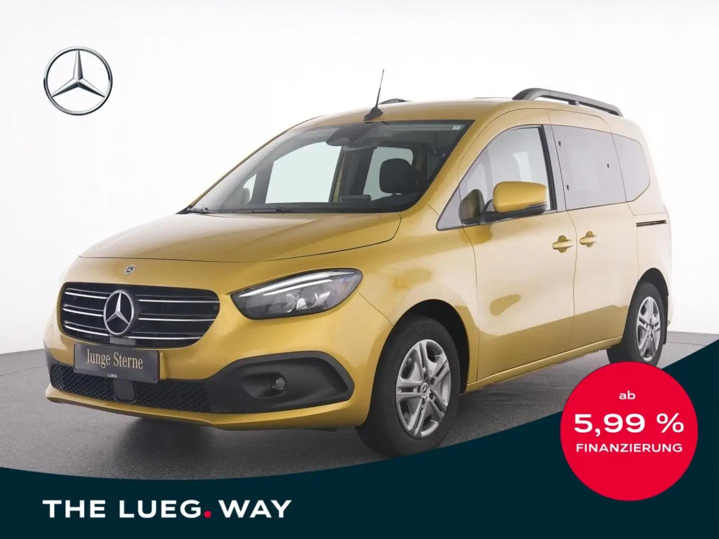 Mercedes-Benz T-Class T 180 d Standard MBUX+KeylGo+SHZ+SpurAss+Kamera+ Gelb - 1