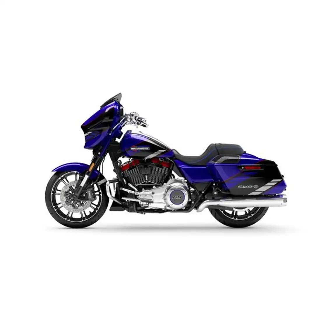 Harley-Davidson Street Glide FLHXSE CVO / STREETGLIDE Blauw - 2