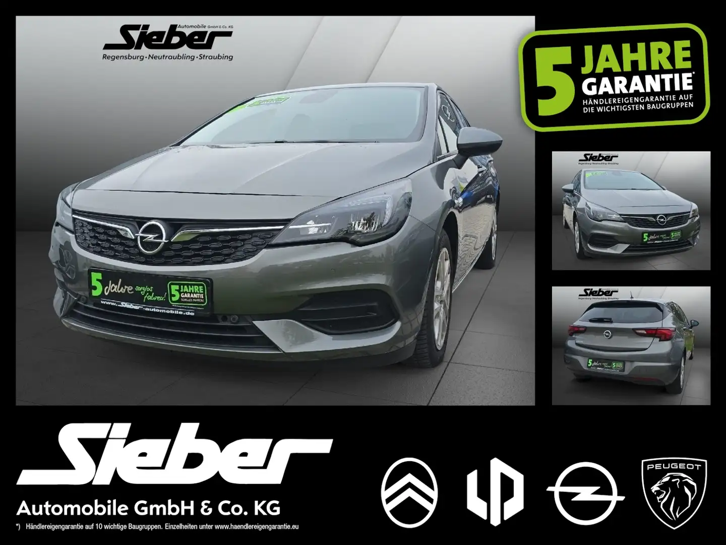 Opel Astra K 1.2 Turbo Edition **Sitzheizung*PDC** Gris - 1