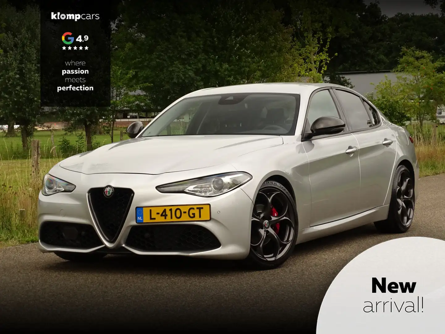 Alfa Romeo Giulia 2.0T 310PK | Squadra | Ragazzon | Carbon | Veloce- Grijs - 1