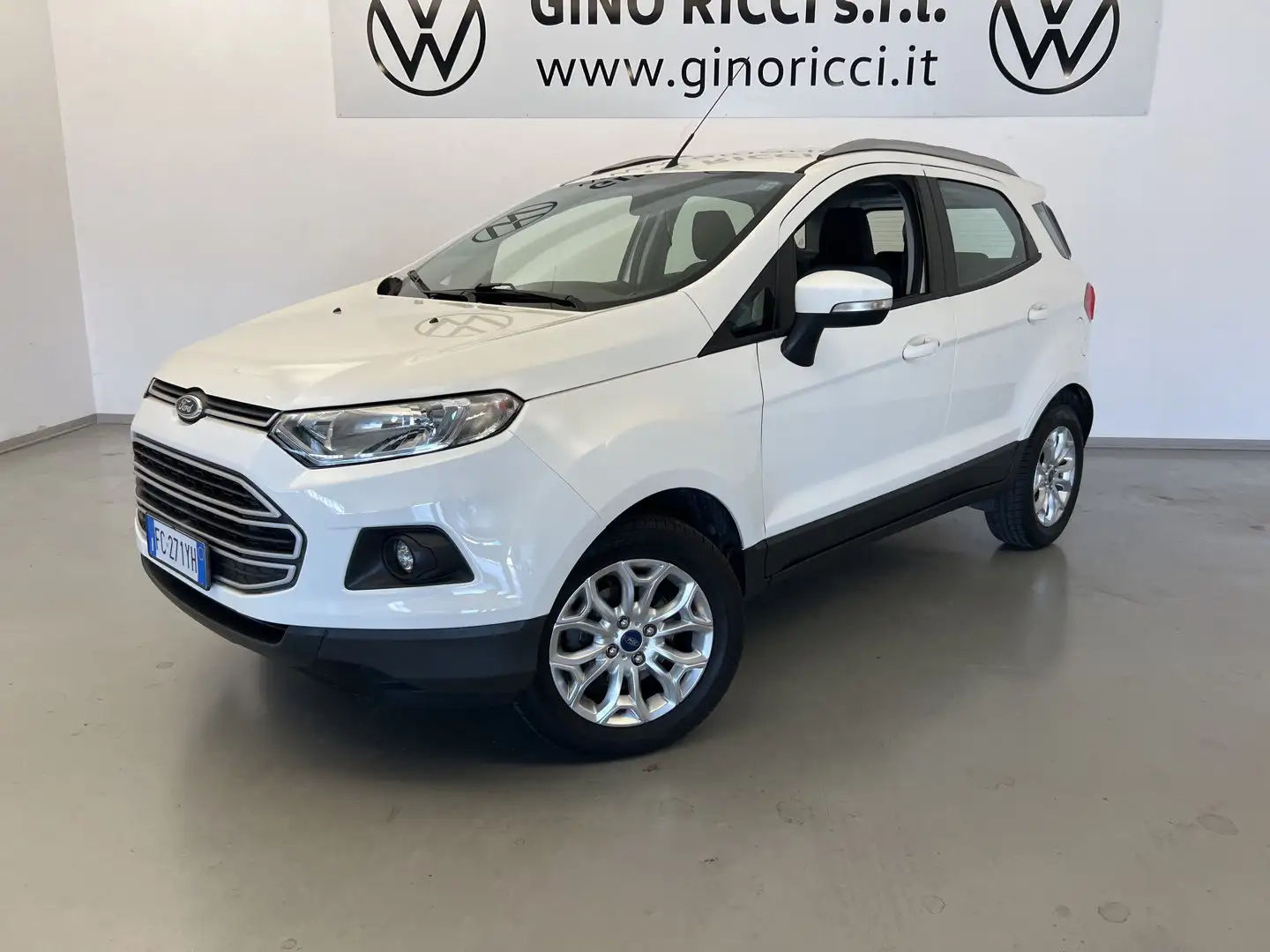Ford EcoSport 1.5 TDCi 95 CV Plus Weiß - 2