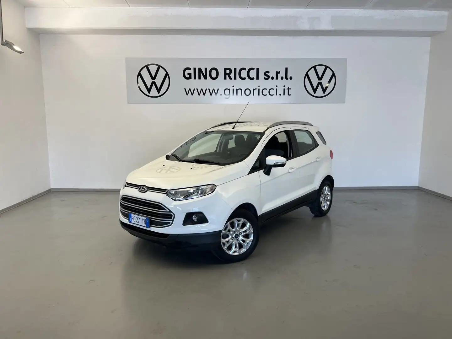 Ford EcoSport 1.5 TDCi 95 CV Plus Weiß - 1