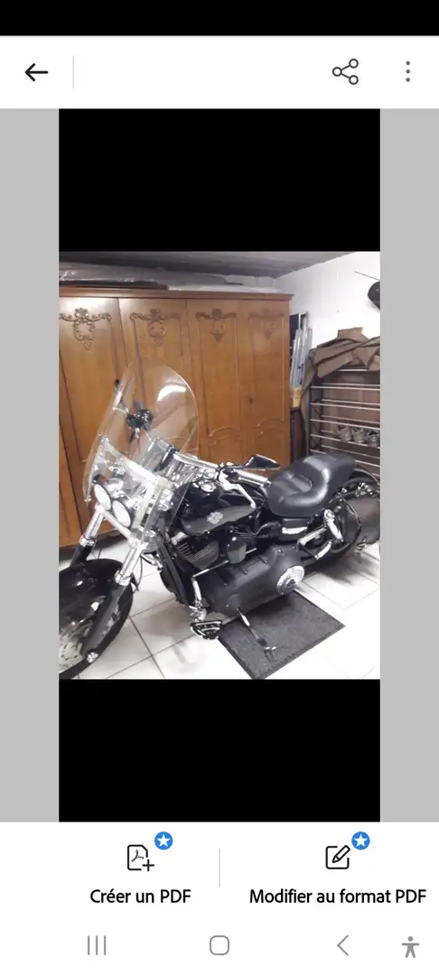 Harley-Davidson Dyna Fat Bob Nero - 1