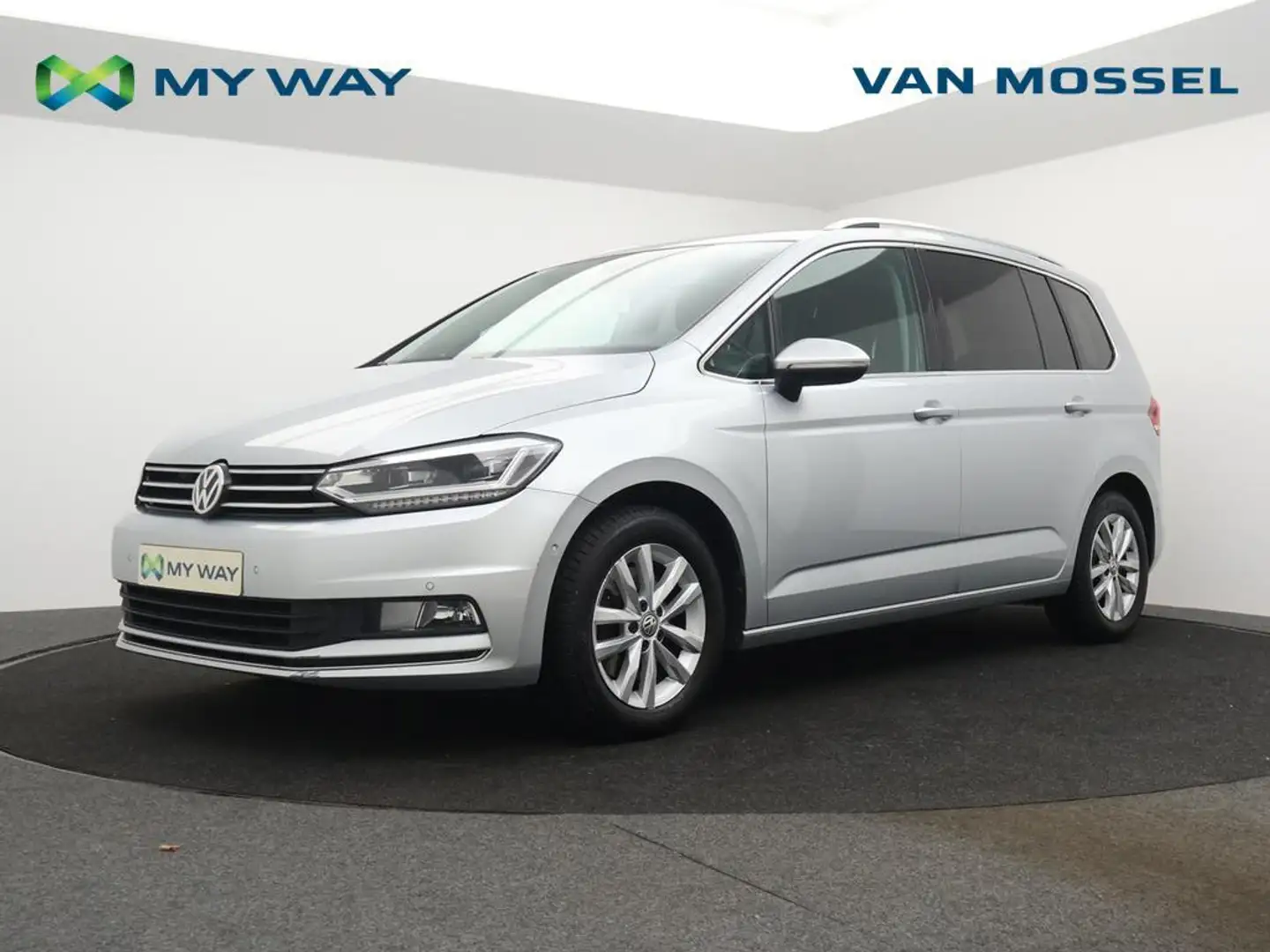 Volkswagen Touran Touran Highline 1.4TSI 150PK *AUTOMAAT*TREKHAAK*FU Zilver - 1