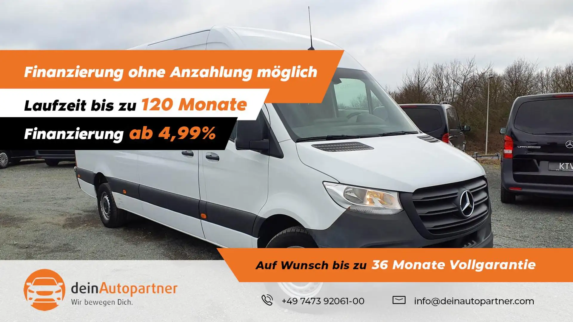 Mercedes-Benz Sprinter III Kasten 317CDI KLIMA/RFK/DAB/TEMPOMAT/PDC Weiß - 1