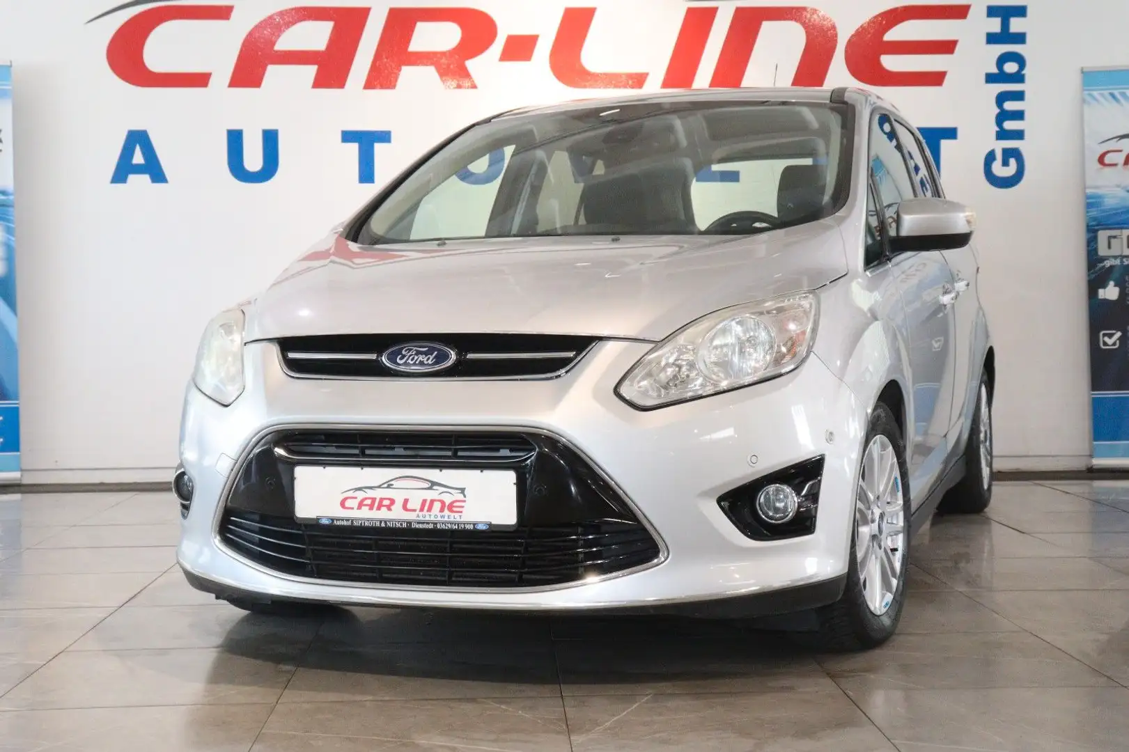 Ford Grand C-Max Grand CMax Titanium *7-Sitzer*Automatik*Tempomat Silber - 1