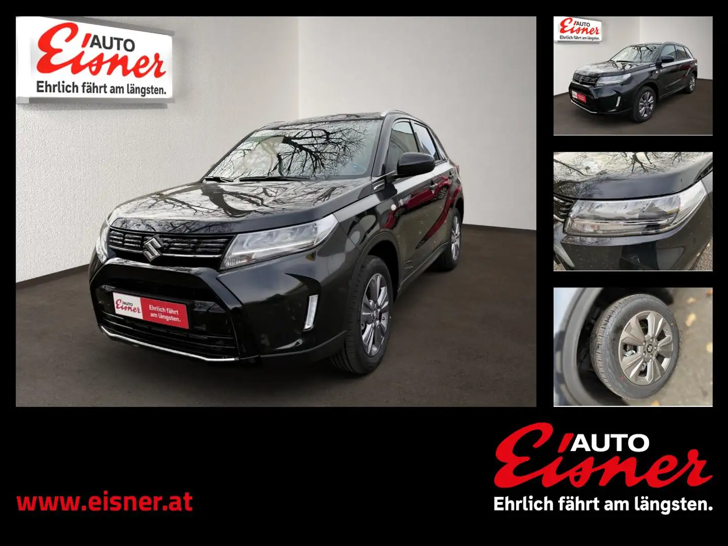Suzuki Vitara 1.4 Hybrid ALLGRIP shine Aut. ABS ESP Schwarz - 1
