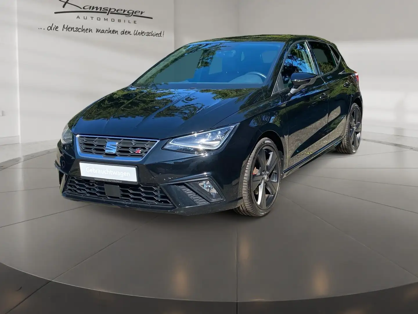 SEAT Ibiza FR 1.0 TSI LED/Navi/DAB/EPH/uvm. Noir - 2