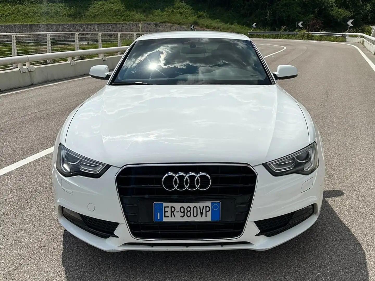 Audi A5 A5 I Coupè 2.0 tdi Advanced 177cv multitronic Bianco - 2
