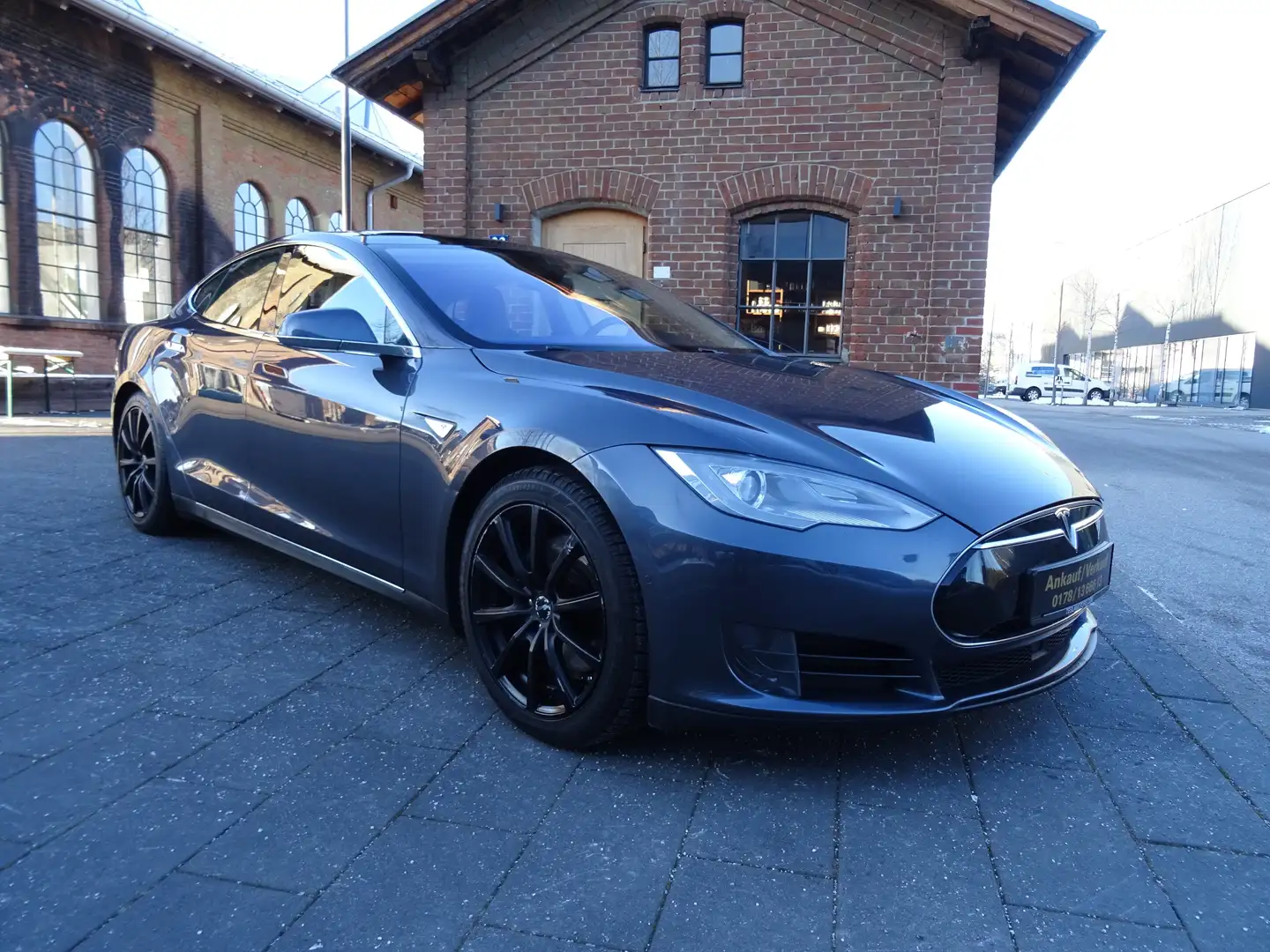 Tesla Model S Model S 90D 1. Hand - Pano,Restgarantie,21Zoll Alu Grau - 1