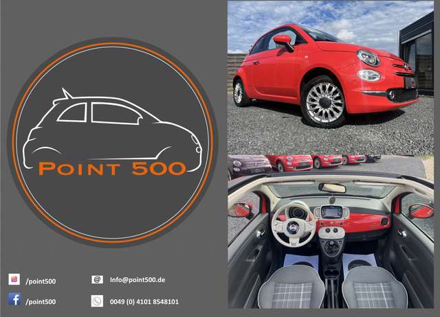 Imagine Fiat 500C Cabrio AC-Auto RIESENAUSWAHL AN FIAT500!!