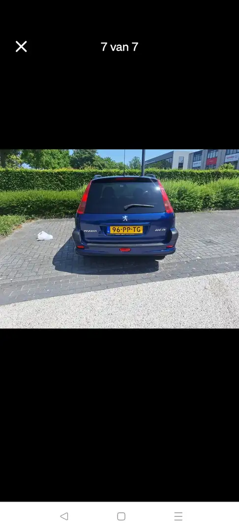 Peugeot 206 206 1.4 X-line Blauw - 1