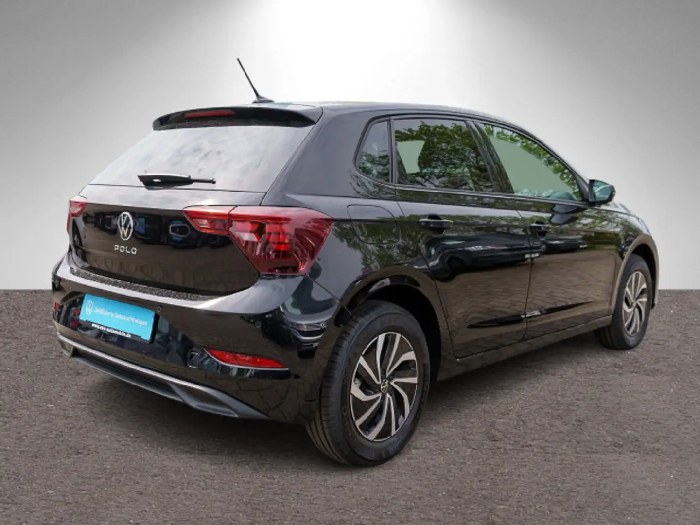 Volkswagen Polo Life 1.0 TSI DSG LED RFK VC SHZ PDC v/h Alu Schwarz - 2