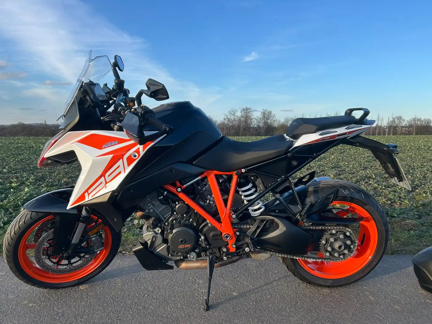 KTM 1290 Super Duke GT MTC, Koffer, Innentaschen Weiß - 1