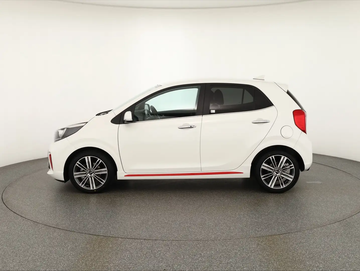 Kia Picanto 1.2 GT-Line Navi Kamera Leder Tempomat Bianco - 2
