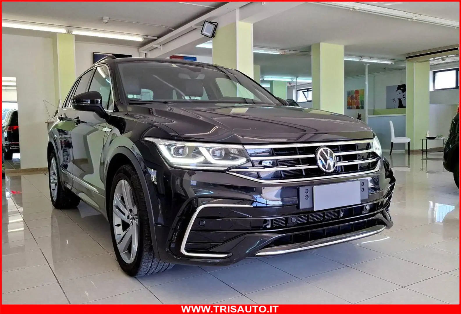 Volkswagen Tiguan 2.0 TDI SCR DSG R-Line (FULL LED+PELLE+NAVI) Noir - 1