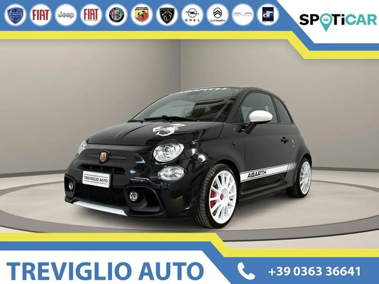 Abarth 695 1.4 Turbo T-Jet 180 CV Esseesse Zwart - 1