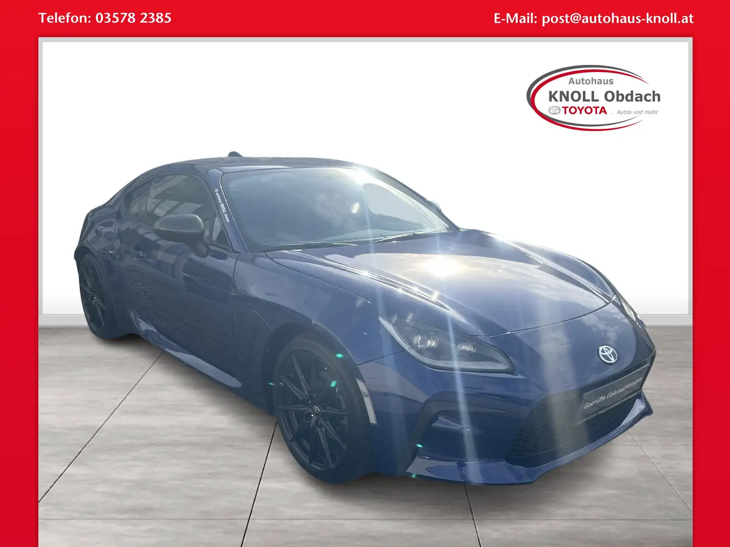 Toyota GR86 Basis Bleu - 2