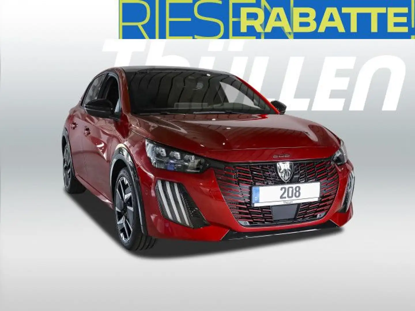 Peugeot 208 GT 1.2 PureTech Bluetooth LED Klima Rojo - 1