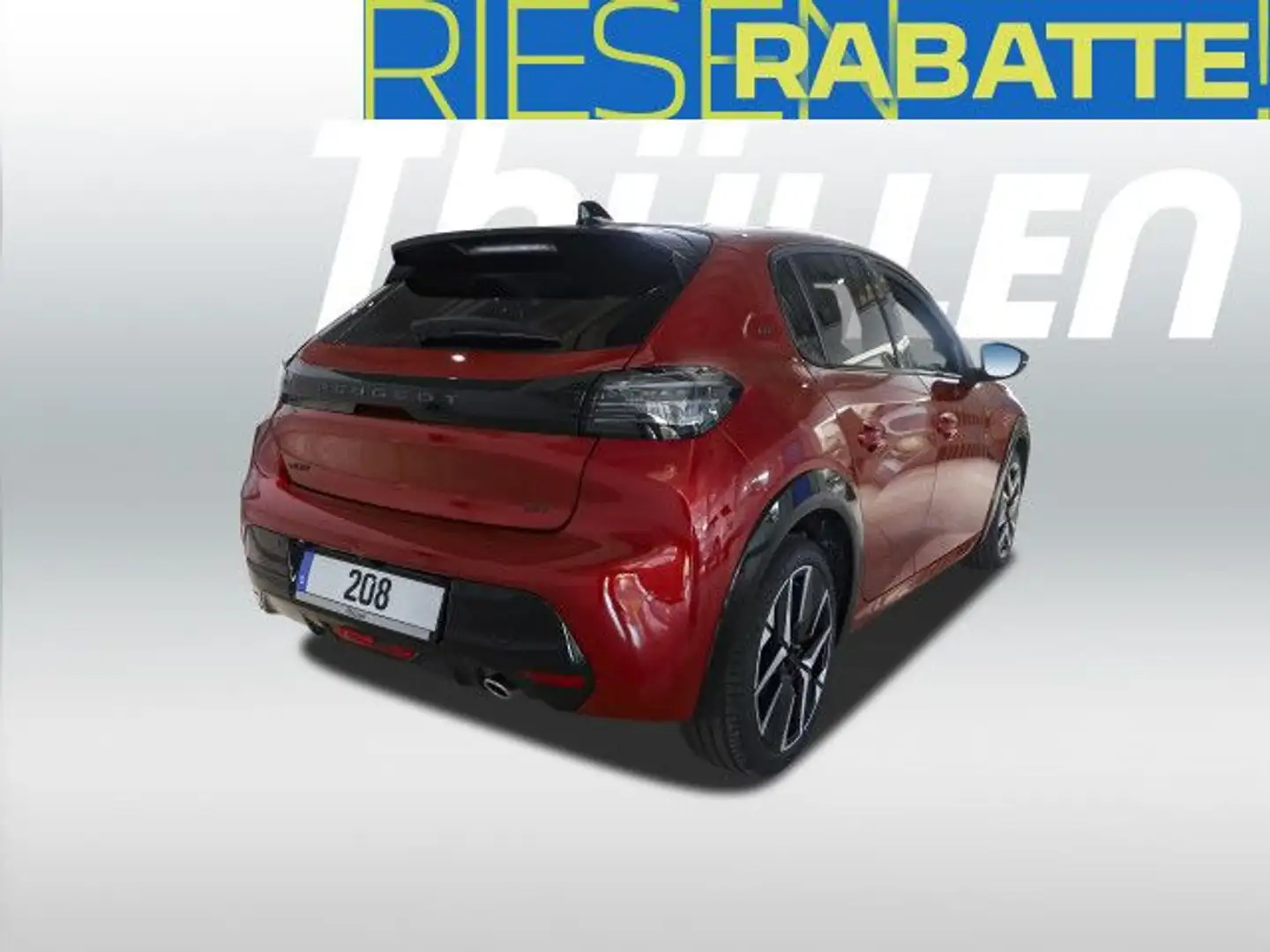 Peugeot 208 GT 1.2 PureTech Bluetooth LED Klima Rojo - 2