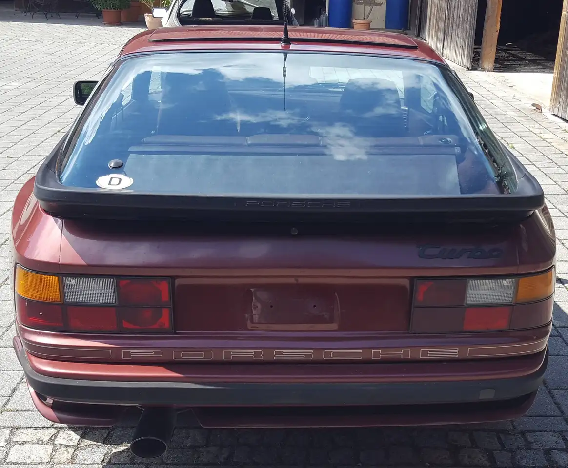 Porsche 944 Turbo Targa ohne Kat, orig. Turbo Sportsitze, dt. Auto, keine Durchrostungen, seit 20 Jahren stillgelegt, Motor gut, foto 4