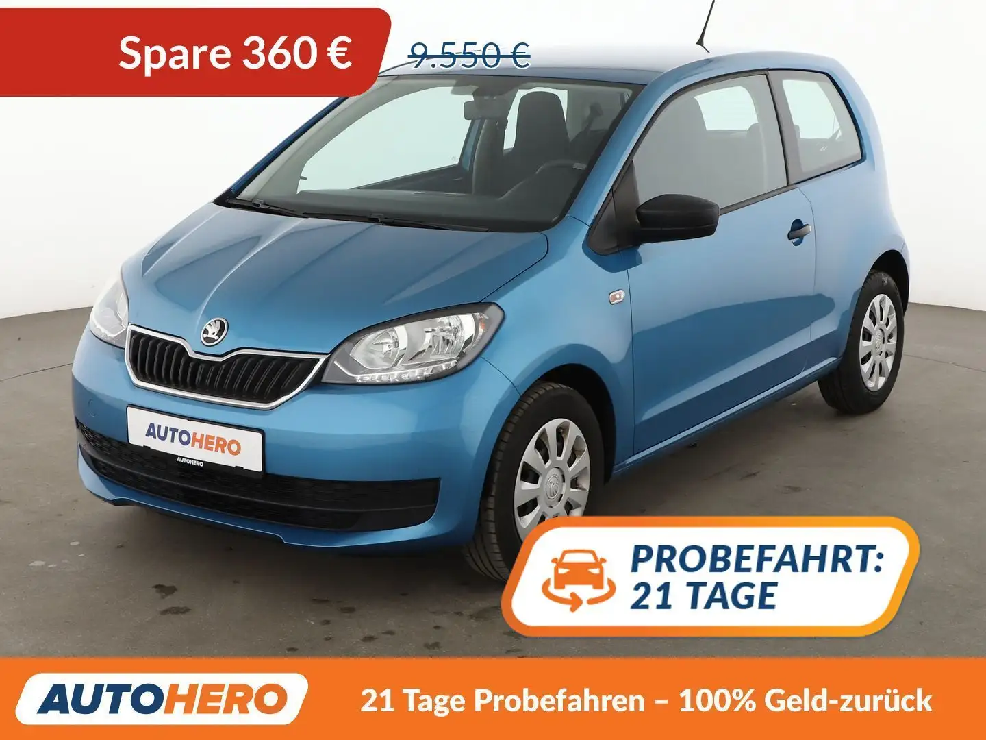 Skoda Citigo 1.0 MPI Active*RADIO*KLIMA* Blau - 1