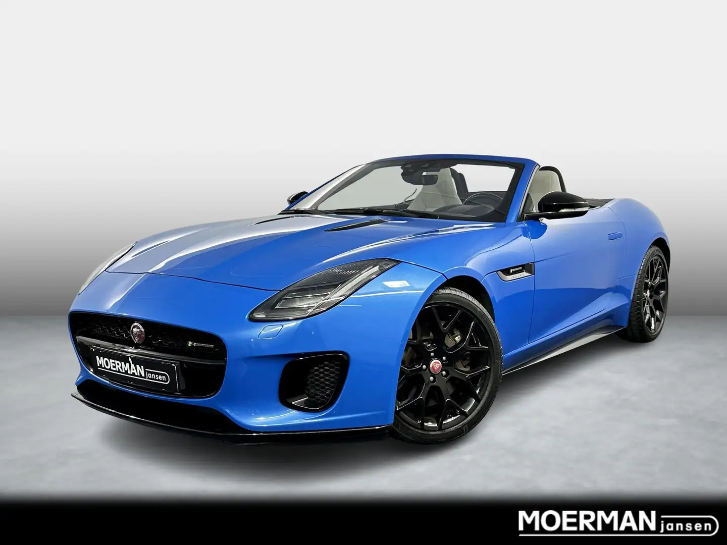 Jaguar F-Type 2.0T R-Dynamic / Cabrio / Voll. dealerhistorie / Blauw - 1