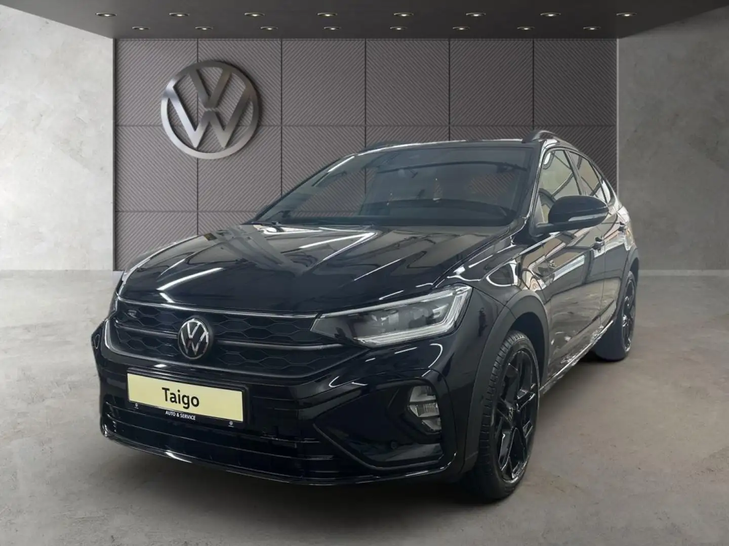 Volkswagen Taigo R-Line 1,5 l TSI DSG*NAVI*AHK*ACC*CAM*UVM Schwarz - 1