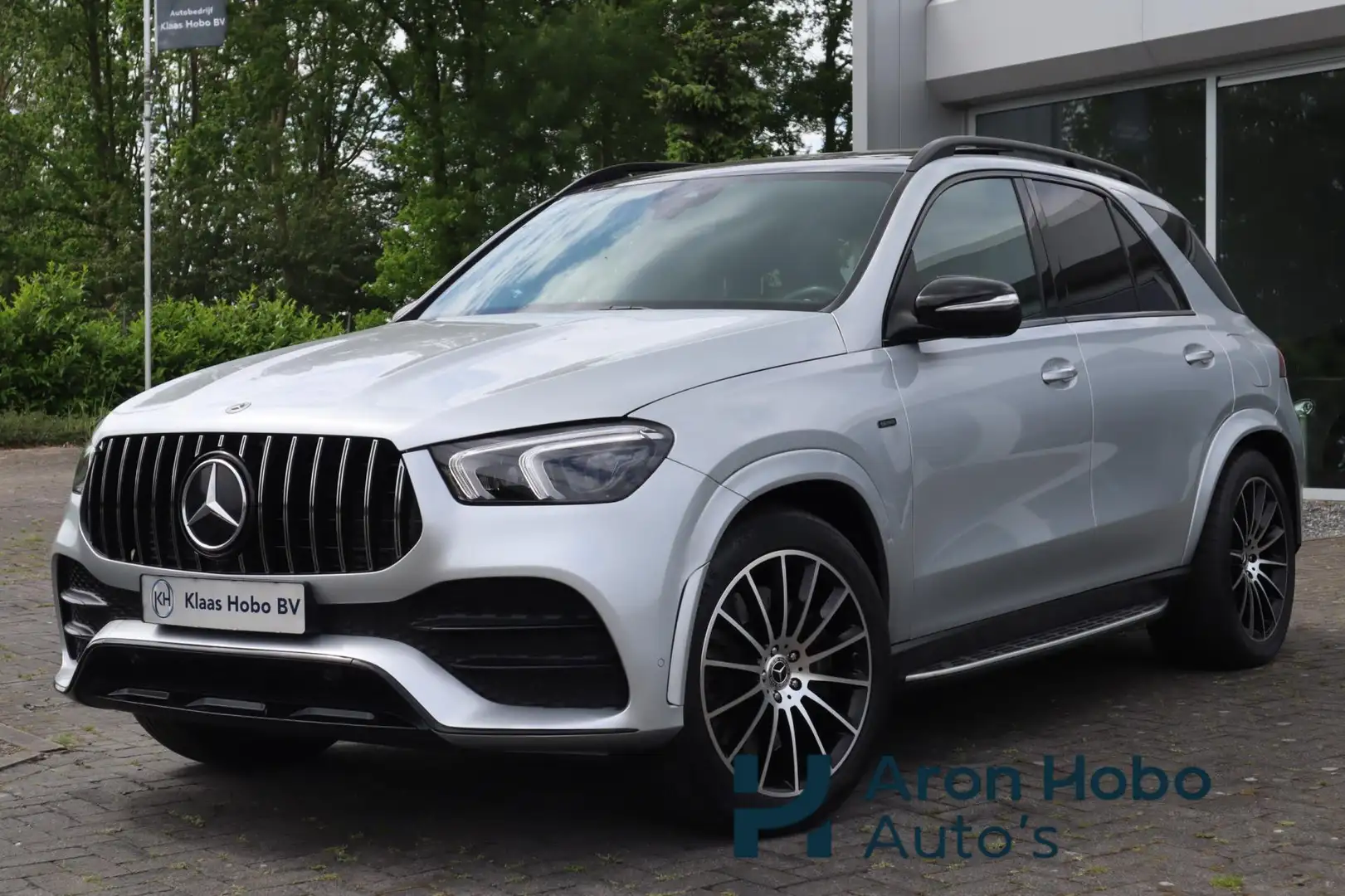 Mercedes-Benz GLE 350 de 4MATIC AMG Memory, Pano, 360º camera, Burmester Grijs - 1