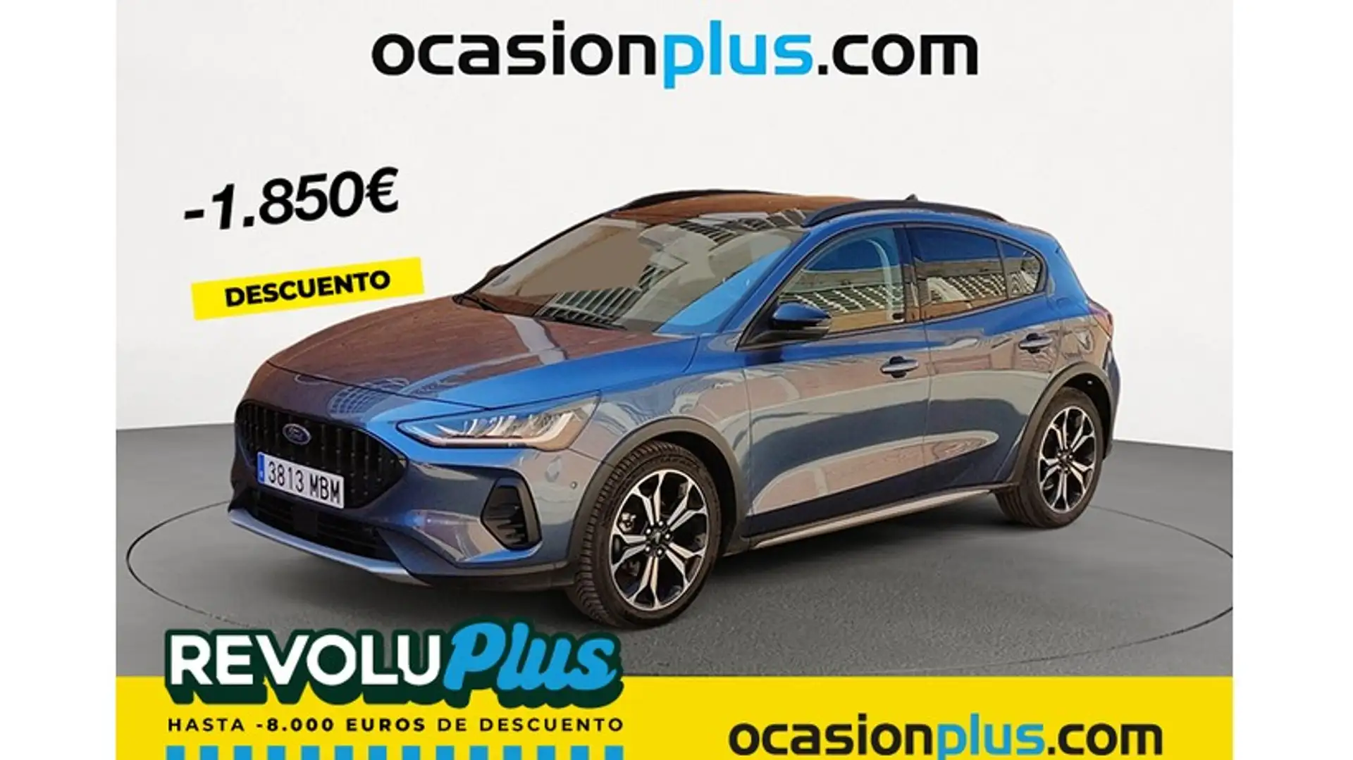 Ford Focus 1.0 Ecoboost MHEV Active Style SIP 155 Azul - 1