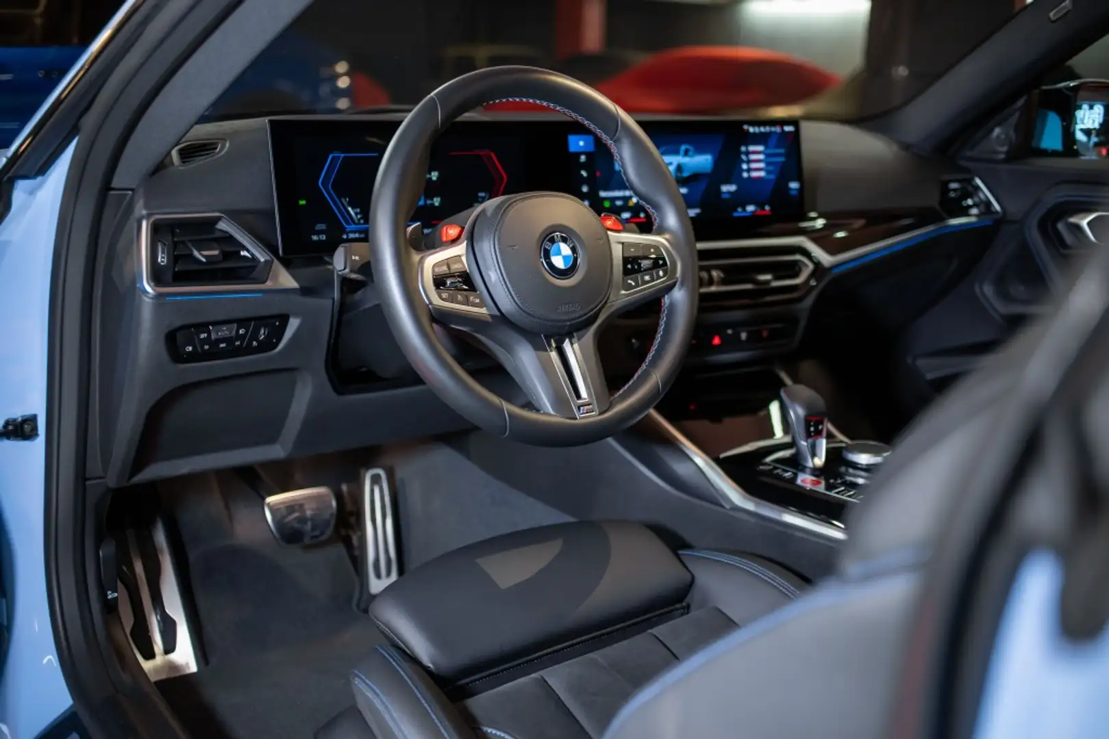 BMW M2 Coupé Bleu - 2