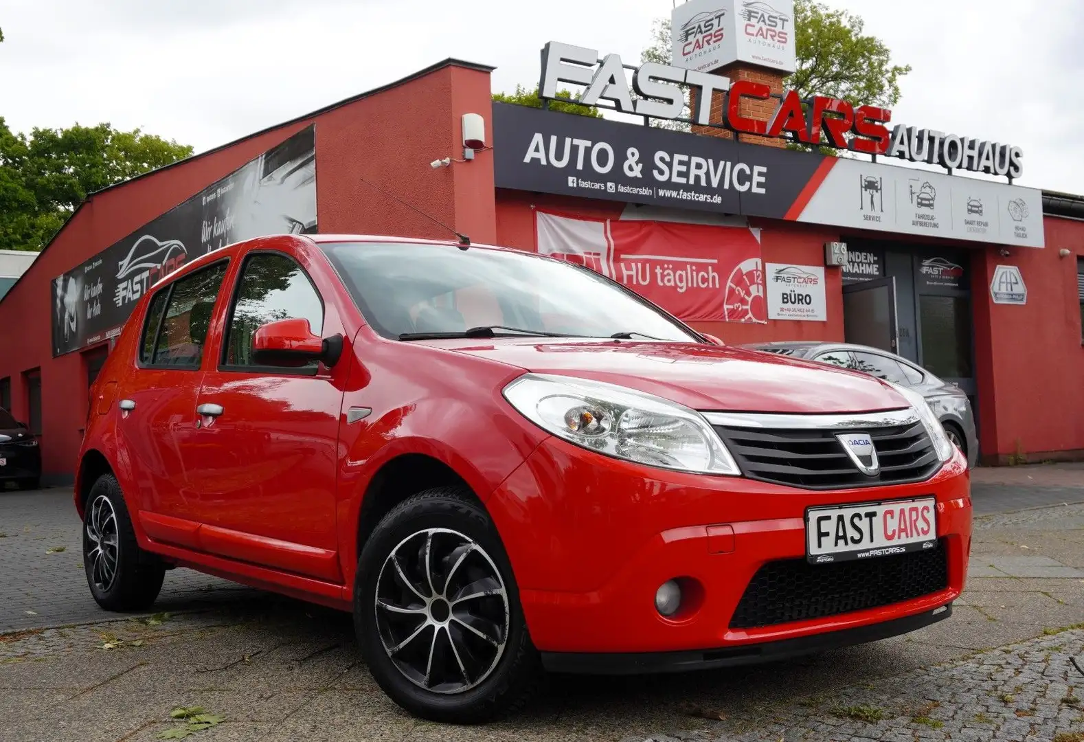 Dacia Sandero Laureate 1,6L Bluetoth 1.Hand TOP Rot - 1