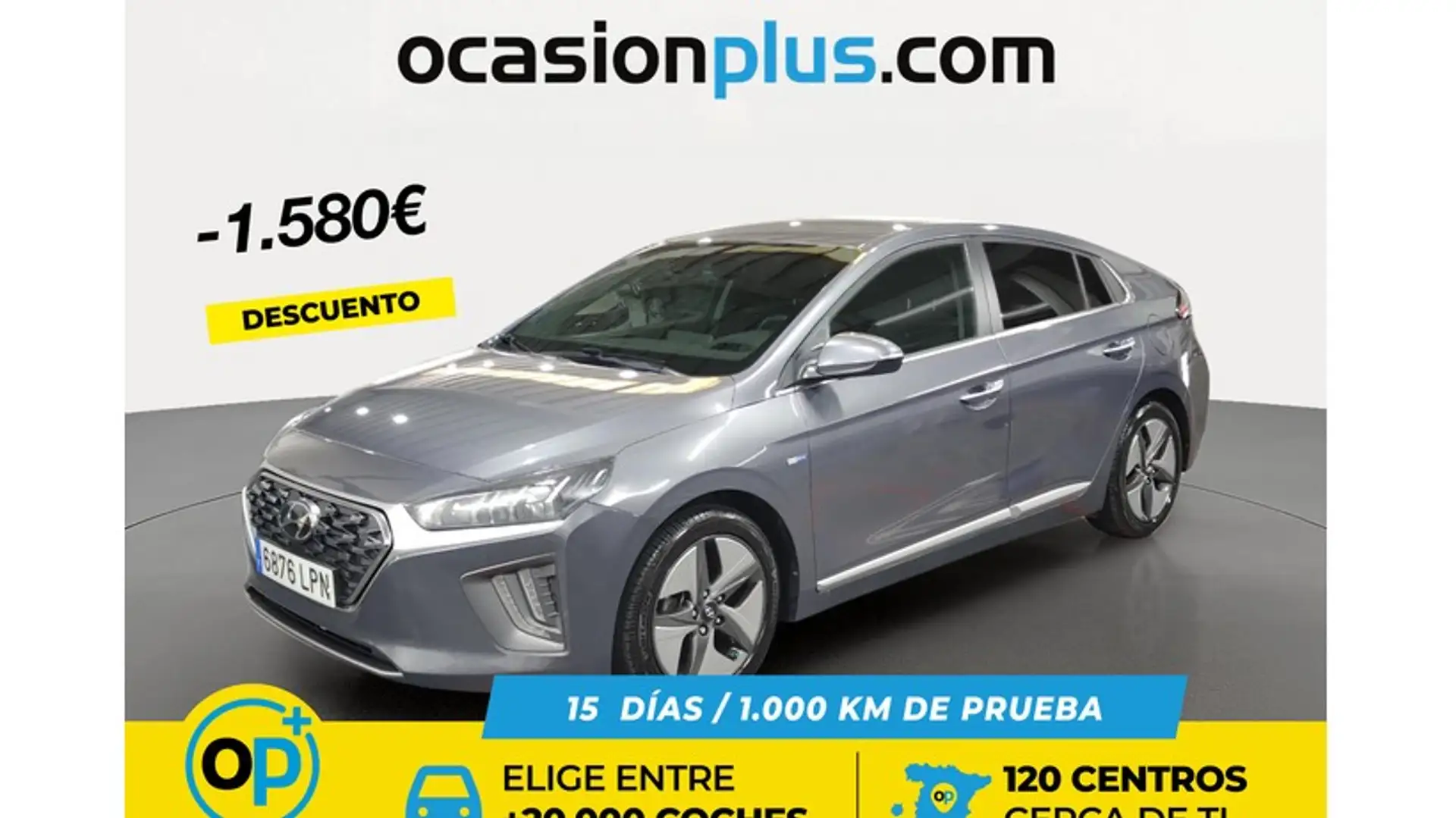 Hyundai IONIQ HEV 1.6 GDI Tecno Gris - 1