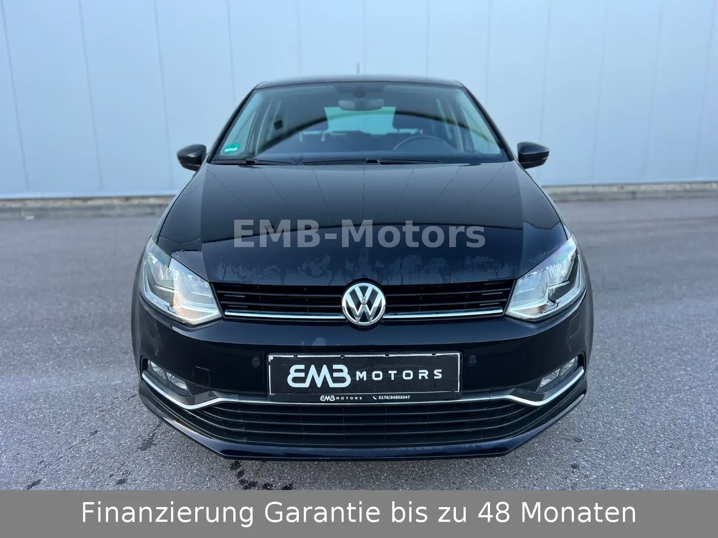 Volkswagen Polo V Lounge Navi SitzHz Euro 6 Noir - 2