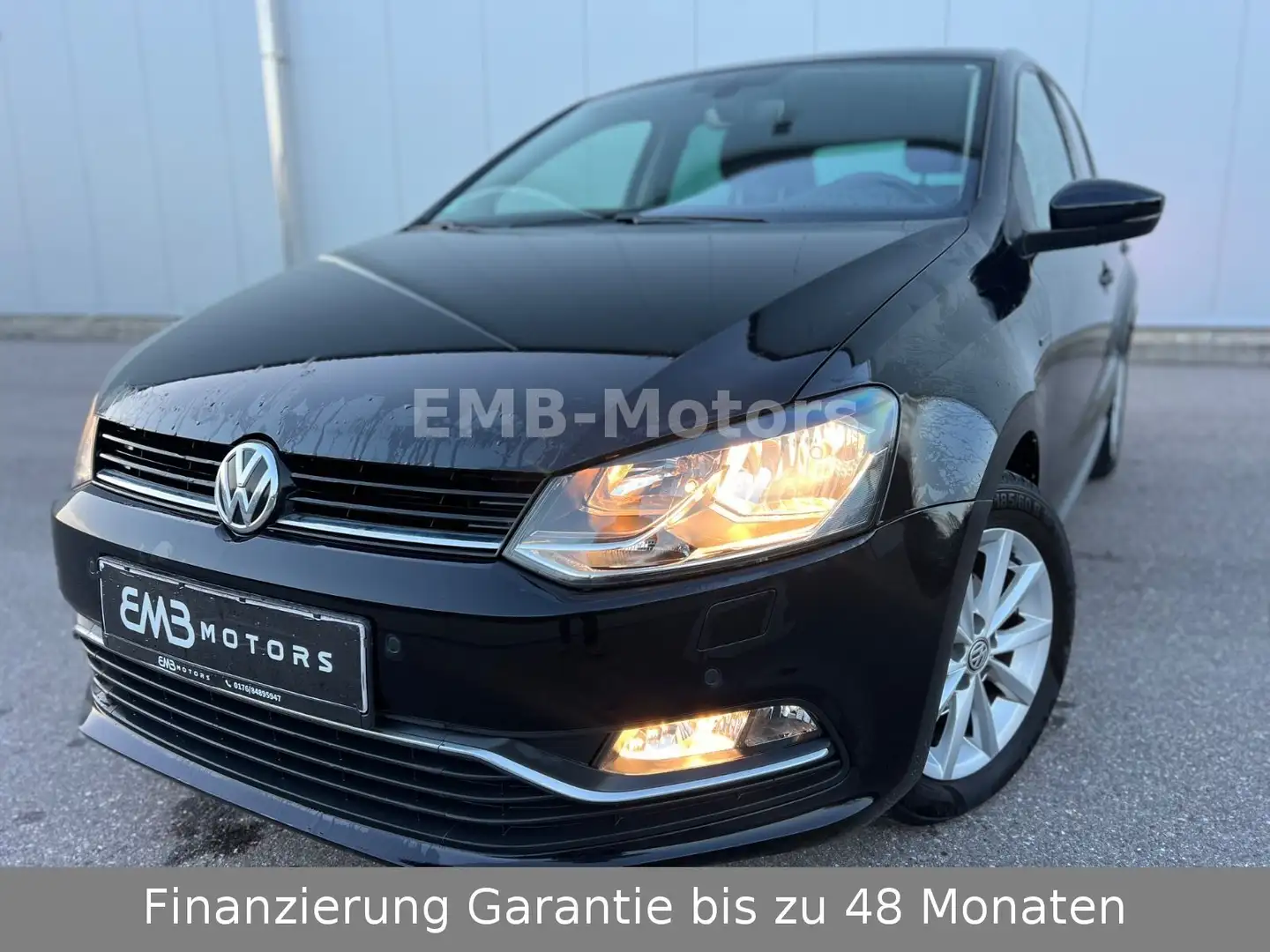 Volkswagen Polo V Lounge Navi SitzHz Euro 6 Noir - 1