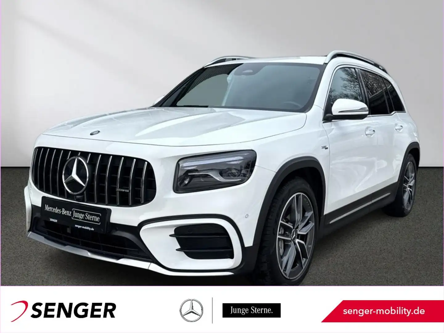 Mercedes-Benz GLB 35 AMG 4M Multibeam 7-Sitzer Kamera MBUX AHK Blanc - 1
