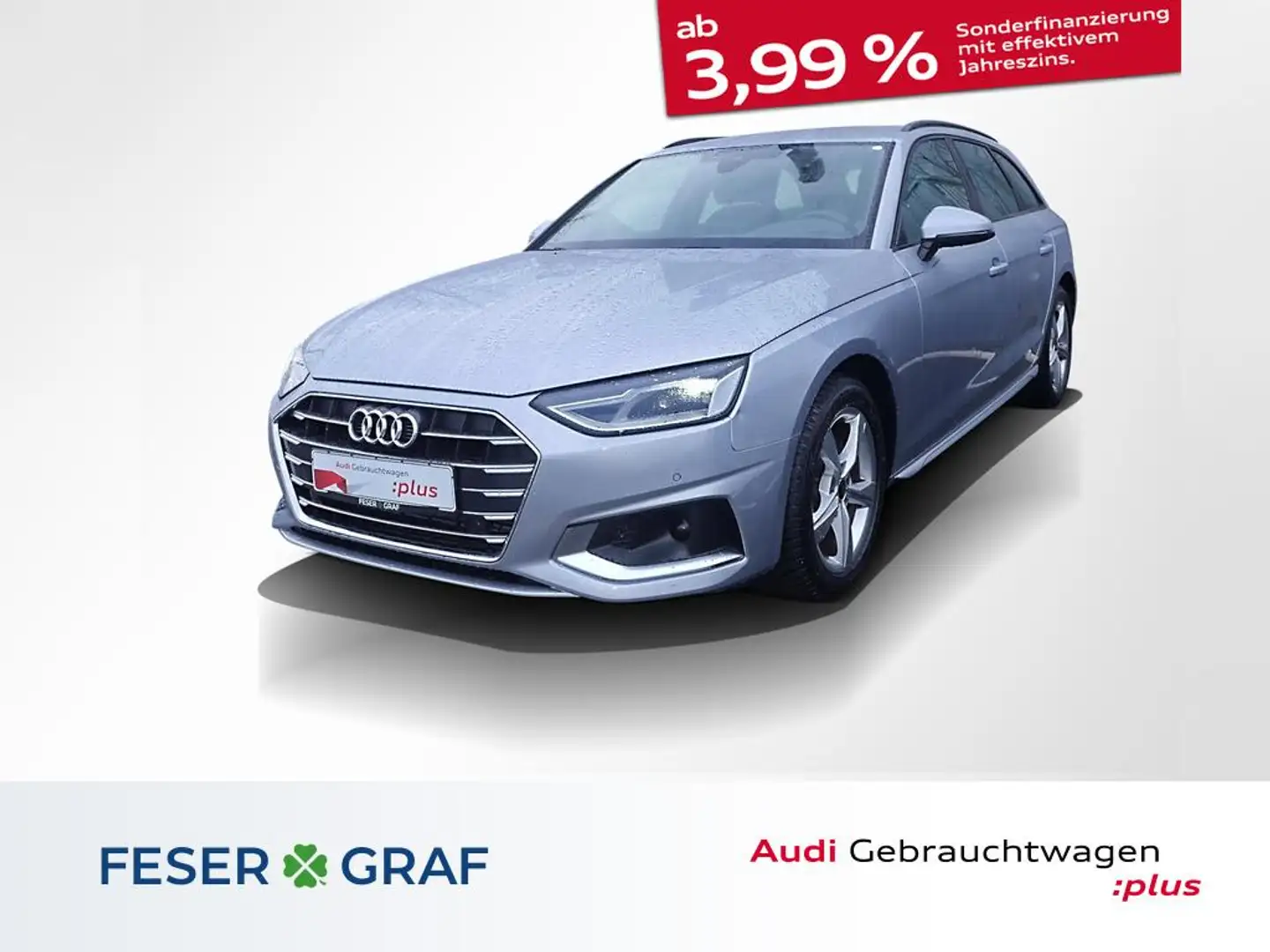 Audi A4 Avant 35 TFSI Advanced S tronic LED RFK GRA PDC pl Silber - 1