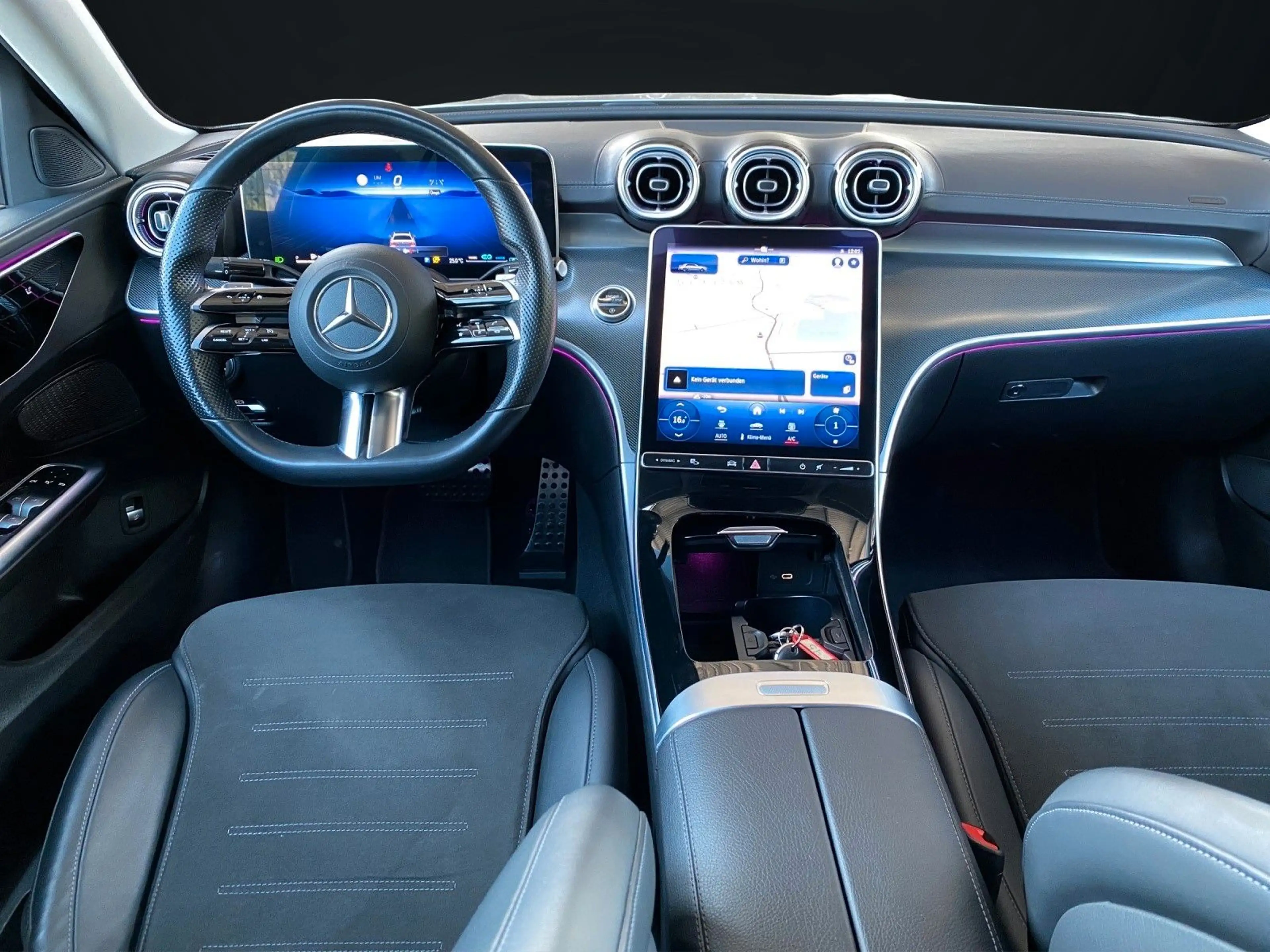 Mercedes-Benz C 180 AMG-LINE NIGHT PAKET NAVI-KAMERA-DIG.TACHO — photo 9