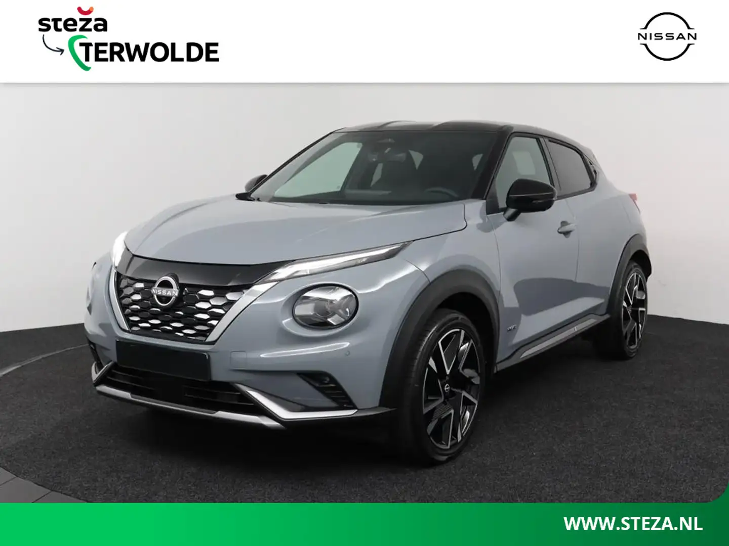 Nissan Juke 1.6 Hybrid N-Design | Technology Pack | Cold Pack Grijs - 1