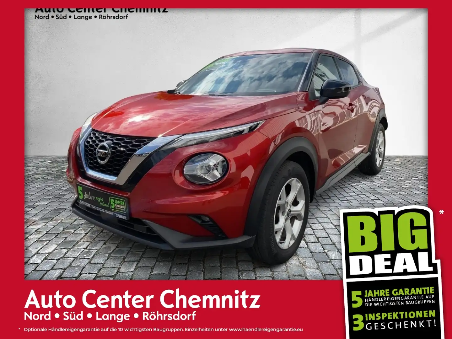 Nissan Juke DCT N-Connecta LED/Navi/SHZ/PDC/Kamera Rot - 1