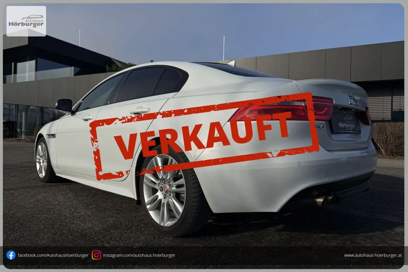 Jaguar XE 20d R-Sport Aut. Weiß - 1